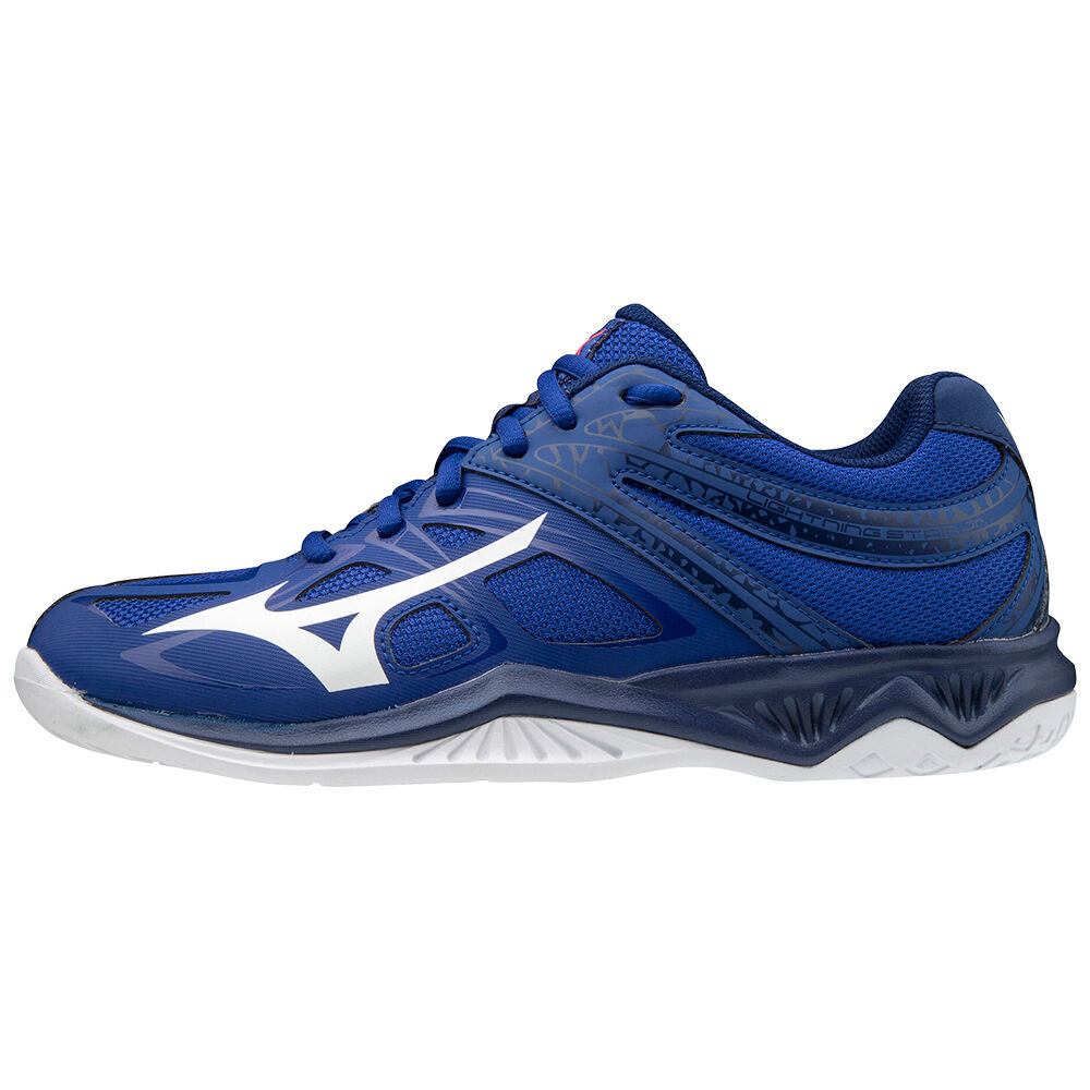 Scarpe Pallavolo Mizuno Lightning Star Z5 Uomo - Blu/Bianche/Rosa - 91258-VKGP